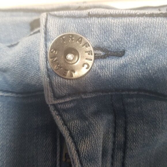 Women's Stretch Denim Fringe Western Shorts Sz 11 - Picture 4 of 6